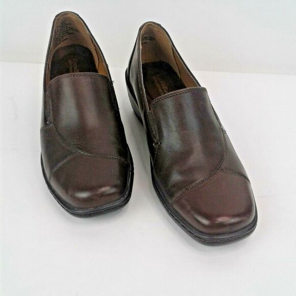 Croft-Barrow sole (sense) ability Womans Brown Slip-On-2.25" Wedge Heels Sz 6.5M - Picture 3 of 8